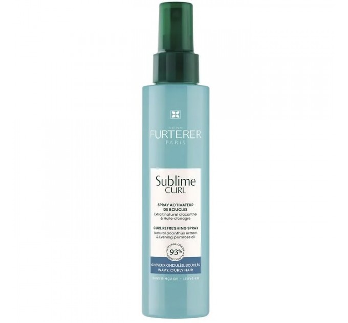 Спрей-реактиватор для восстановления вьющихся волос RENE FURTERER Sublime Curl Reactivator Spray 150 мл