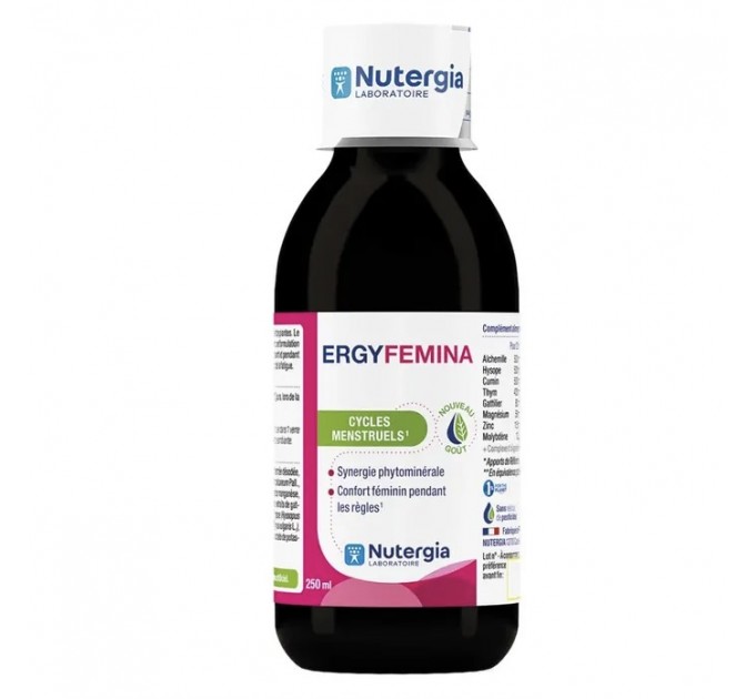 Добавка для женщин Nutergia Ergyfemina Cycles Menstruels 250 мл