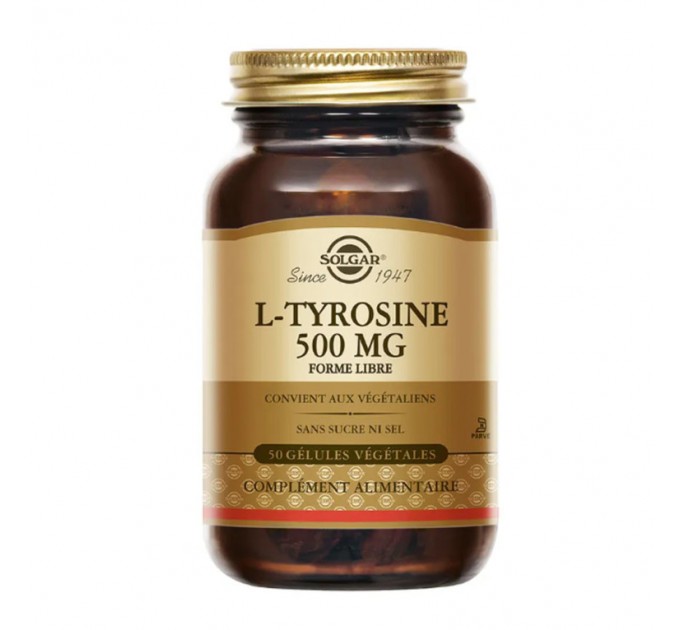 Витаминный комплекс Solgar L-TYROSINE 500 мг