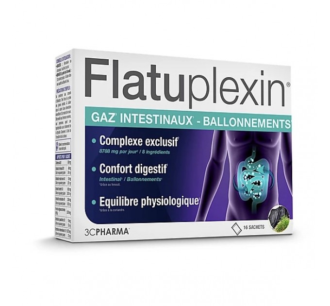 Комплекс от вздутия живота Flatu Plexin 16 пакетиков
