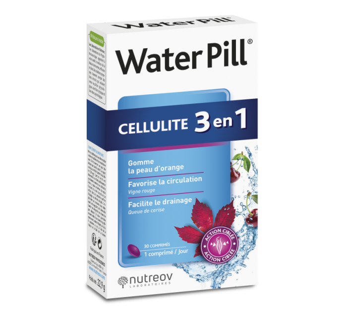 Капсулы от целлюлита Water Pill Cellulite 3 en 1 NUTREOV 30 таблеток