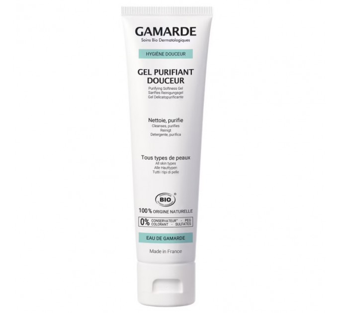 Нежный очищающий гель Gel Purifiant Douceur de GAMARDE 100 гр