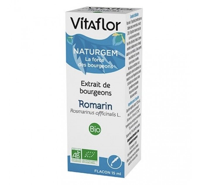Экстракт почек розмарина NATURGEM Romarin VITAFLOR 15 мл