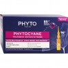 Комплекс против выпадения волос PHYTOCYANE ANTICHUTE REACTIONNEL Femme 12 флаконов