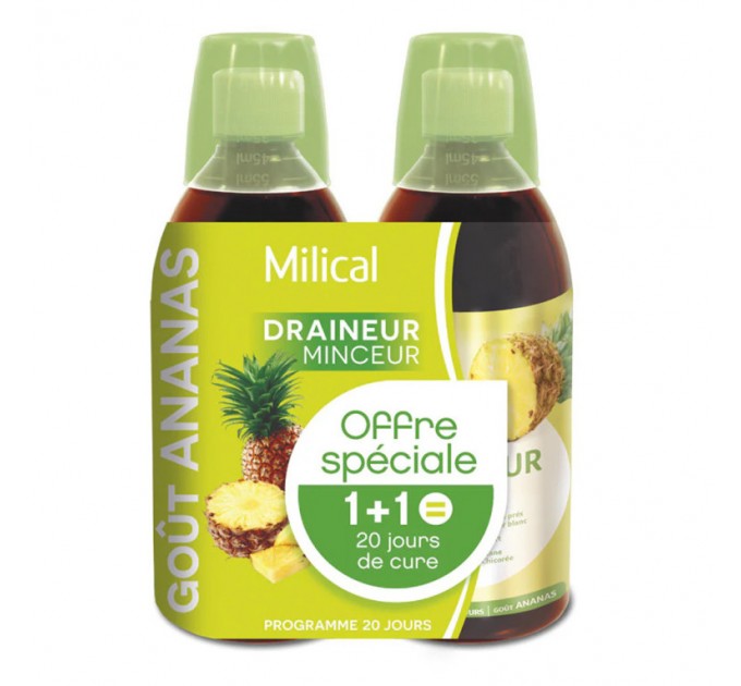 Жиросжигатель Draineur Minceur Ultra de MILICAL 2x500 мл