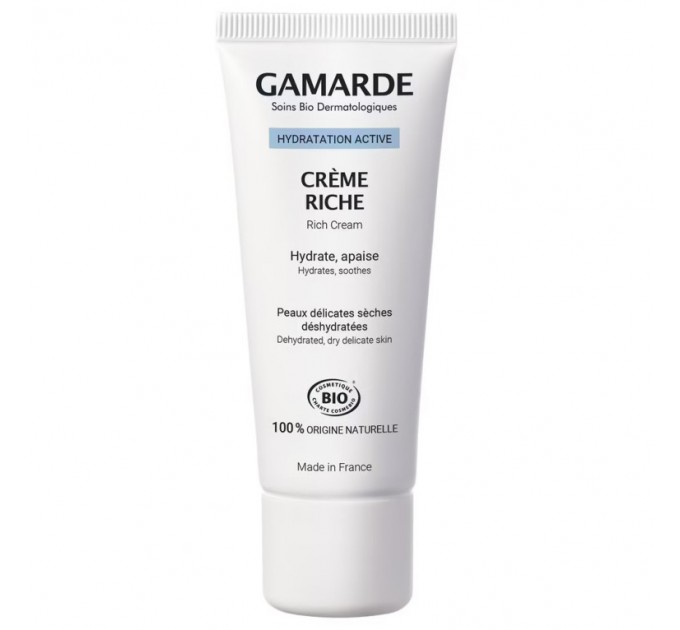 Увлажняющий крем Hydratation Active Crème Riche GAMARDE 40 гр