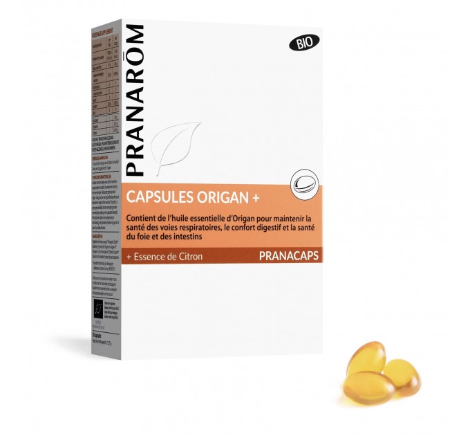 Комплекс для иммунитета Origan+ de PRANARÔM 30 капсул