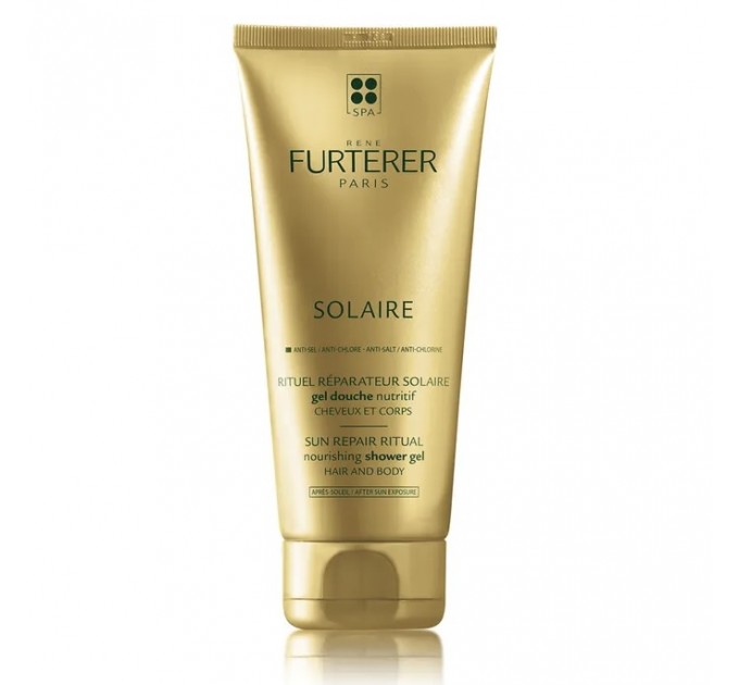 Гель для душа Cheveux Corps Solaire de RENE FURTERER 200 мл