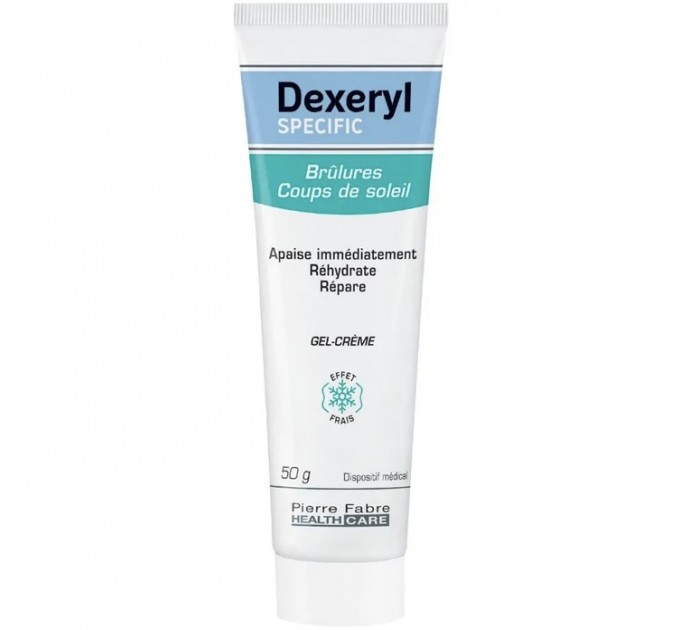 Гель-крем от ожогов с дексерилом DEXERYL BRULURES Coups de Soleil Gel Creme 150 г