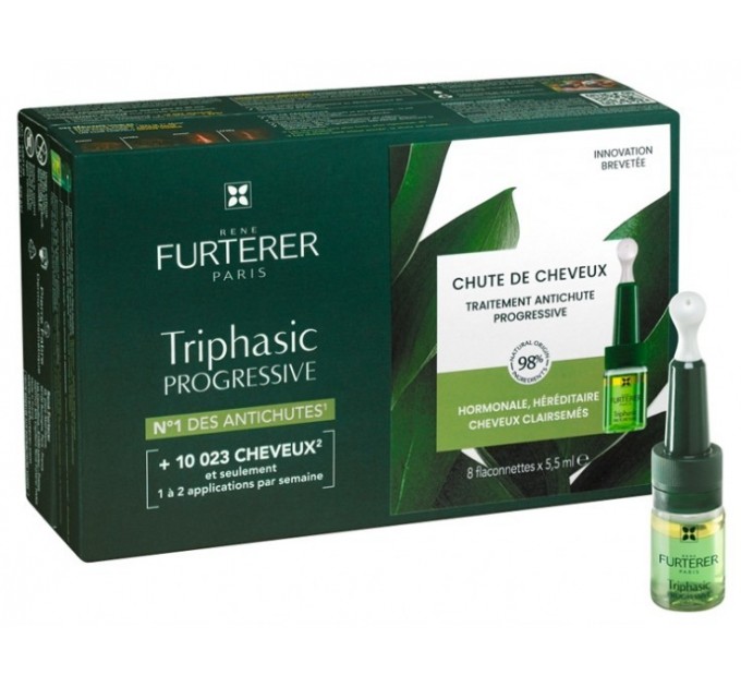 Комплекс против выпадения волос TRIPHASIC Progressive Rituel Antichute René FURTERER