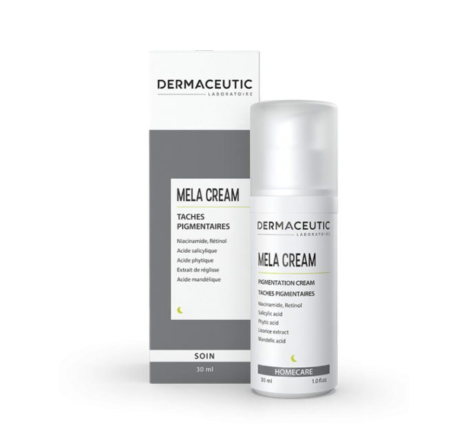 Крем против пигментации Mela Cream Taches Pigmentaires DERMACEUTIC 30 мл