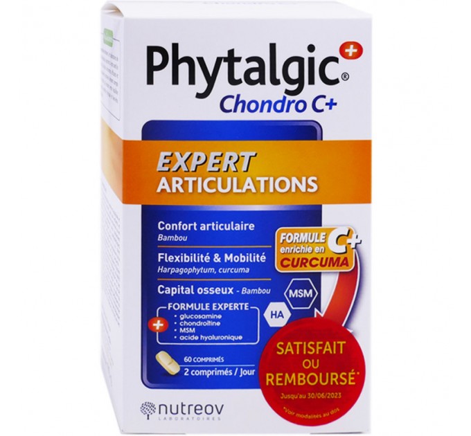 Капсулы для суставов PHYTALGIC CHONDRO C+ Expert Articulations NUTREOV 60 капсул