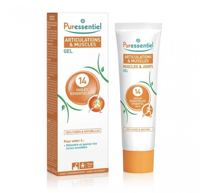 Гель для суставов с 14 эфирными маслами PURESSENTIEL Articulations Gel