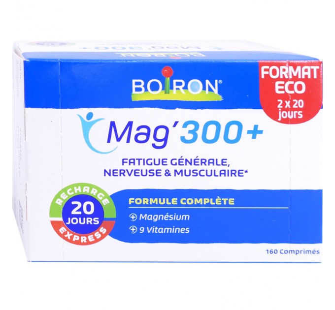 Магний Mag’ 300+ de BOIRON 160 таблеток