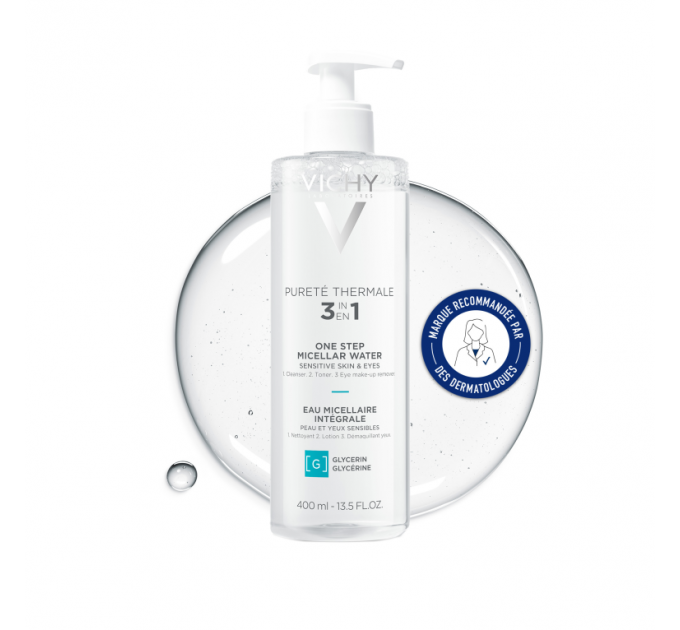 Минеральная мицеллярная вода Pureté Thermale Eau Micellaire Minérale 400 мл