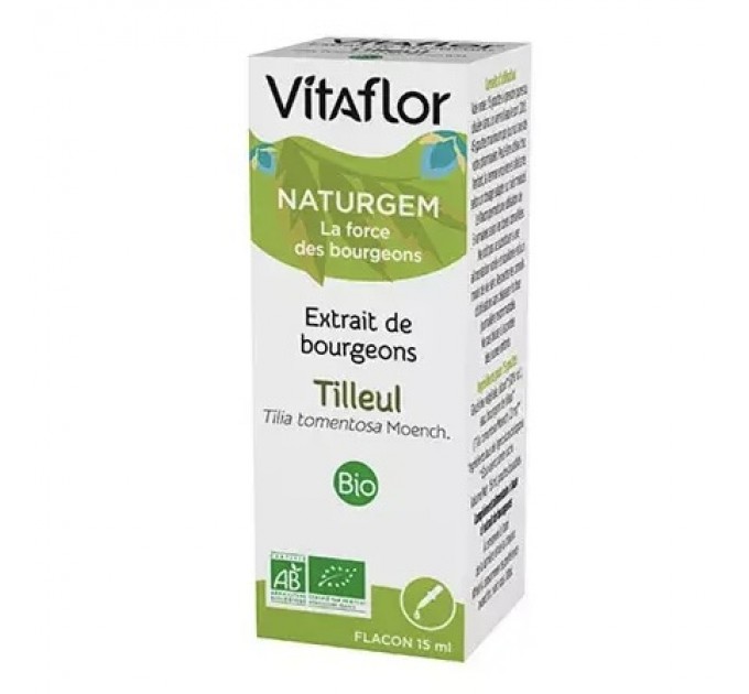Экстракт почек липы Extrait de Bourgeons Bio Tilleul de VITAFLOR 15 мл