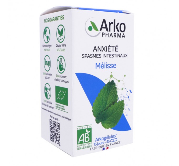 Капсулы для пищеварения ARKOPHARMA Mélisse 45 капсул