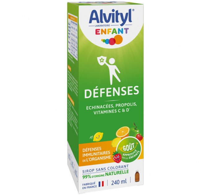 Сироп для иммунитета ALVITYL DÉFENSES 240 мл