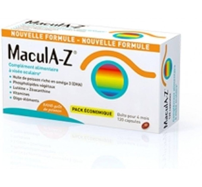 Капсулы для зрения MaculA-Z Complément Alimentaire 120 капсул
