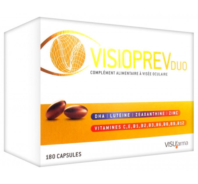 Комплекс для зрения Visioprev DUO DE DOLIAGE 180 капсул