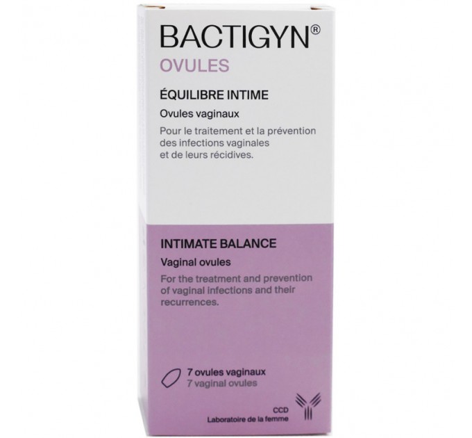 Вагинальные капсулы BACTIGYN Equilibre Intime 7 шт