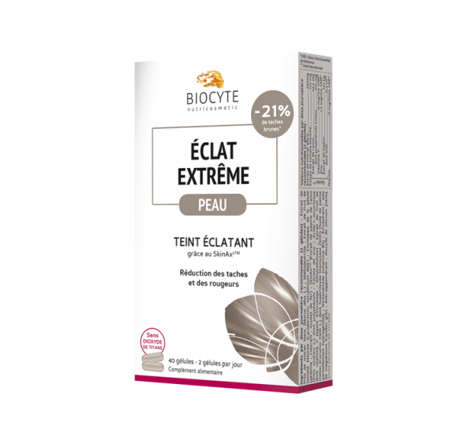 Комплекс для сияния кожи Eclat Extrême de BIOCYTE 40 капсул