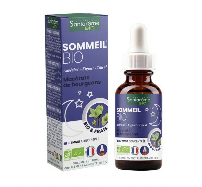 Капли против бессоницы Santarome Bio Stress 30 мл