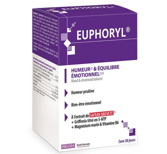 Баланс настроения и снятие усталости Ineldea Euphoryl 90 капсул