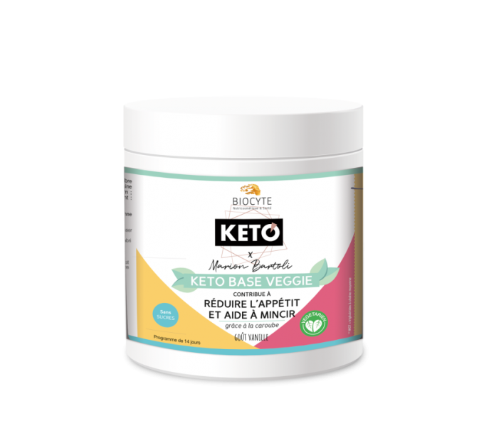 Кето добавка KETO BASE GOUT VANILLE discount de BIOCYTE 280 г  