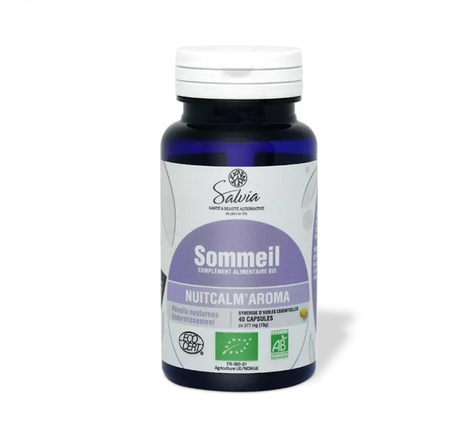 Капсулы от бессоницы Salvia Sommeil Sleep 40 капсул