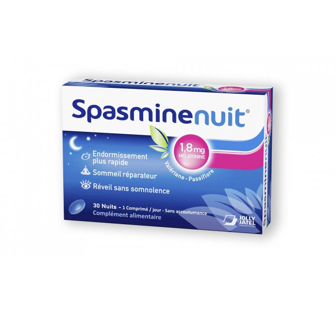Таблетки от бессоницы Spasmine Nuit  Sleep Jolly-Jatel 
