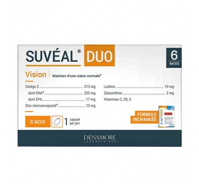 Комплекс для зрения Suveal Duo 180 капсул  