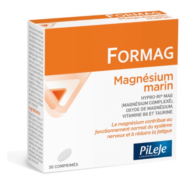 Морской магний Pileje Formag Magnesium Marin 30 таблеток