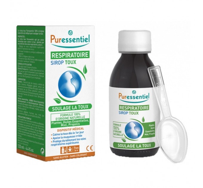 Сироп от кашля Puressentiel Respiratoire Sirop Toux 125 мл