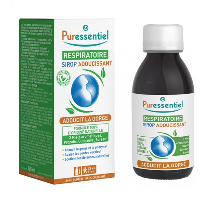 Смягчающий сироп Puressentiel Respiratoire Sirop 125 мл