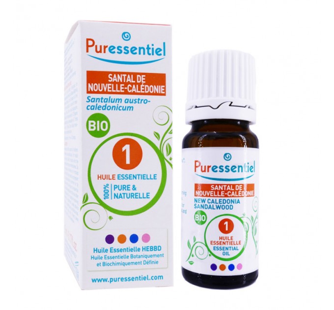 Масло белого сандалового дерева Puressentiel Huile Santal de Nouvelle Caledonie 5 мл