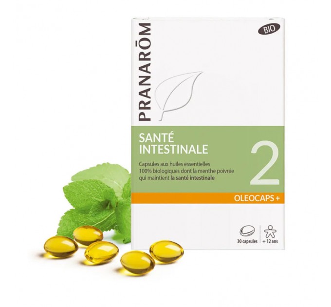 Комплекс для пищеварения Pranarom Intestinal Health 2 Oleocaps + 30 капсул