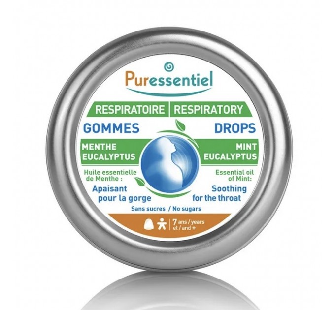 Пастилки для горла Puressentiel Respiratoire Gommes