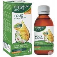 Сироп от сухого и жирного кашля для детей Phytosun Toux Sèche et Grasse 120 мл