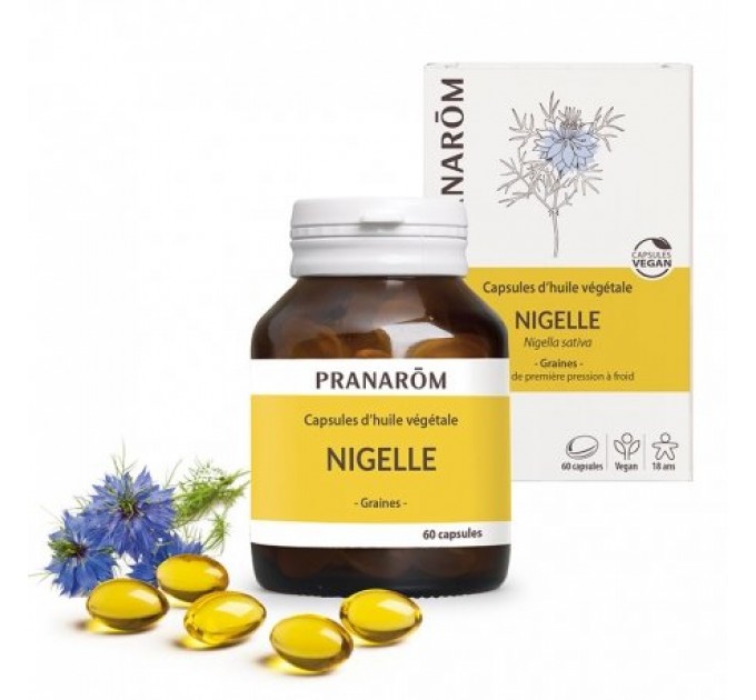 Комплекс масел Pranarom Nigella 60 капсул