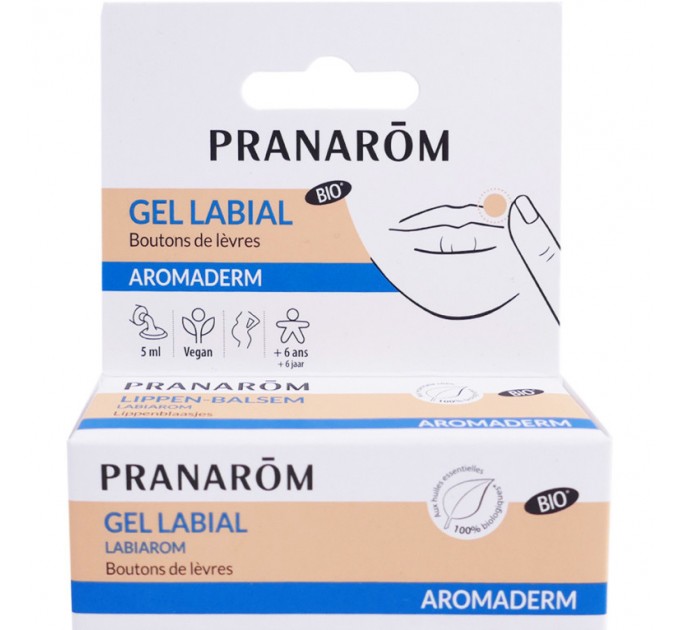 Гель для губ Pranarom Gel Labial Labiarom Aromaderm 5 мл