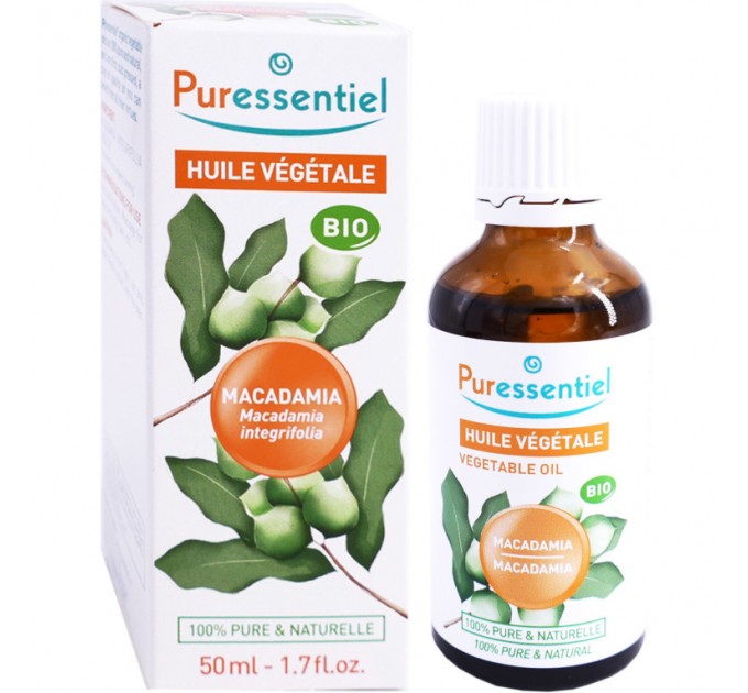 Масло макадамии Puressentiel Macadamia 50 мл