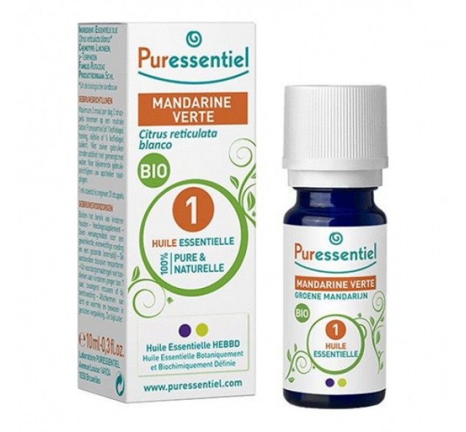Эфирное масло мандарина Puressentiel Mandarine Verte 10 мл