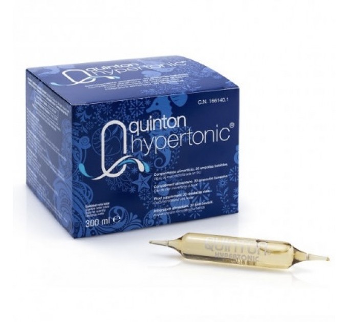 Комплекс морская плазма Quinton QUINTON HYPERTONIC BUVABLE 10 мл 30 ампул
