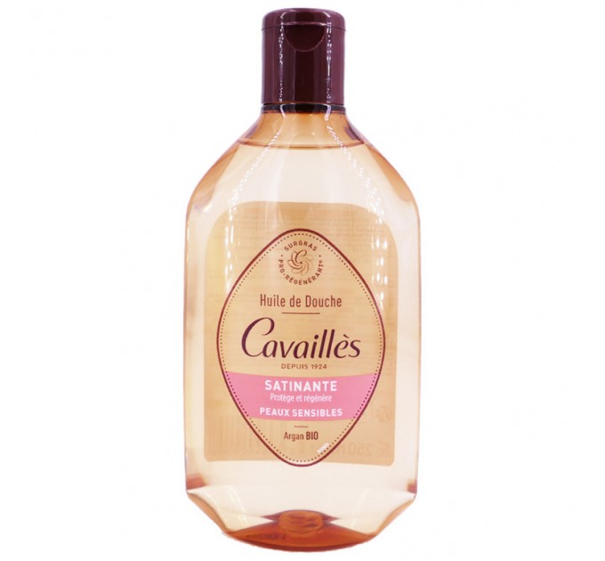 Атласное масло для душа Roge cavailles Huile de Douche Satinante 250 мл
