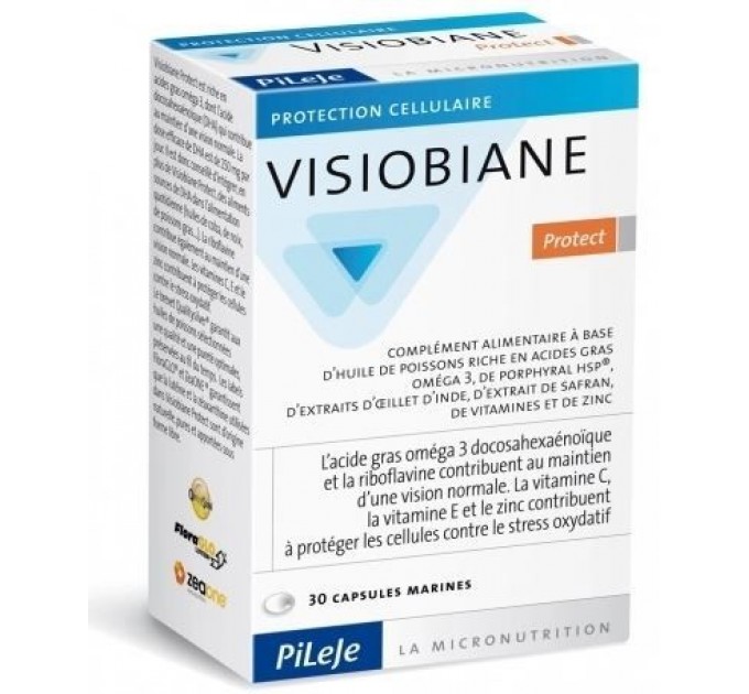 Капсулы для зрения Pileje VISIOBIANE Protect 30 капсул