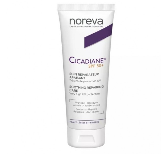 Восстанавливающее успокаивающее средство Noreva Cicadiane SPF50 + 40 мл