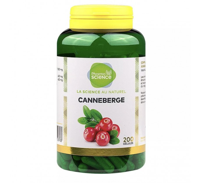 Капсулы для мочеполовой системы Pharmascience CANNEBERGE 200 капсул