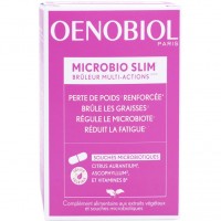 Комплекс для похудения Oenobiol Microbio Slim Bruleur Multi Actions 60 капсул