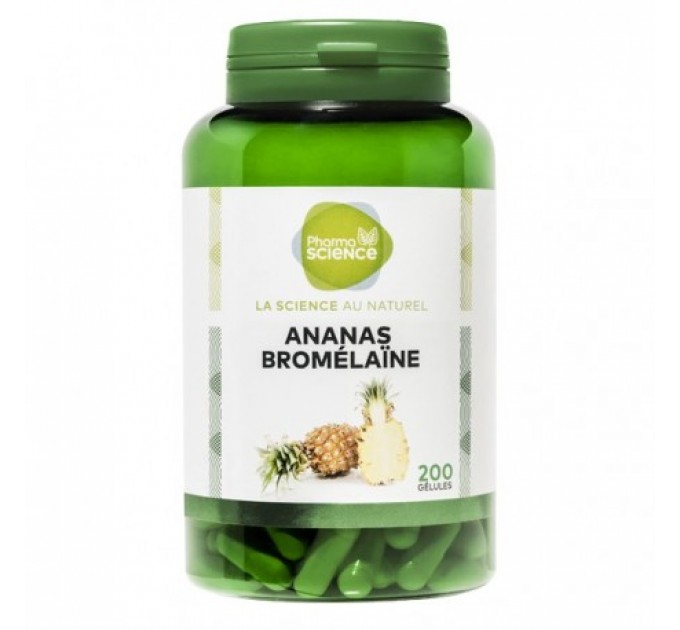 Капсулы для похудения Pharmascience Ananas Bromelaine 200 капсул